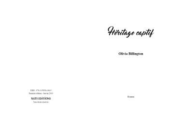 Héritage captif - Première Édition – Image 3