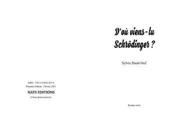 D'où viens-tu Schrödinger ? – Image 4