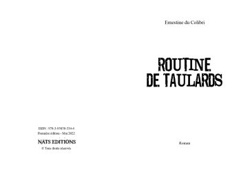 Routine de Taulards – Image 3